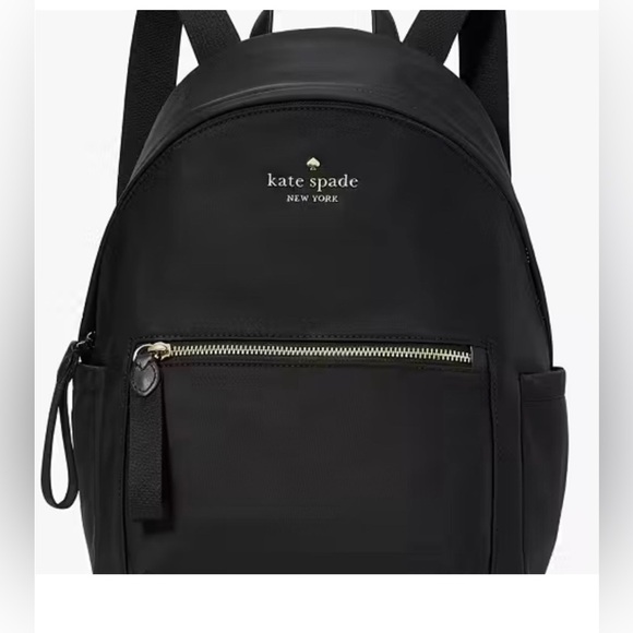 kate spade Handbags - Kate Spade Black Nylon Backpack